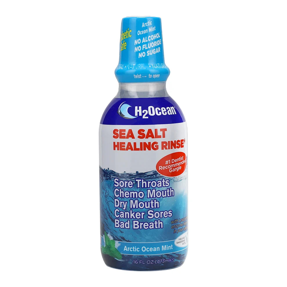 Healing Rinse Mouthwash 16OZ – Arctic Ocean Mint
