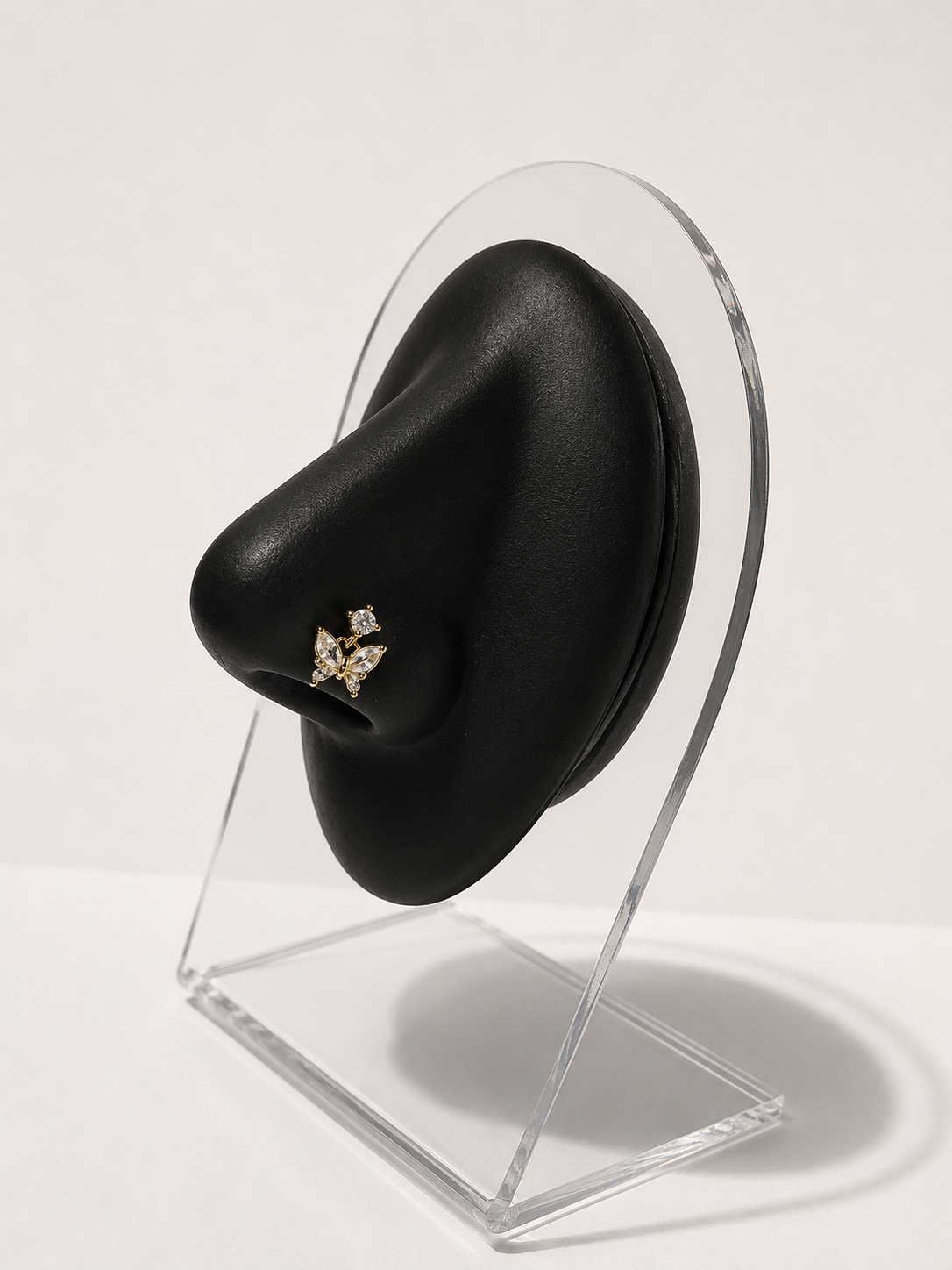 Butterfly Dangle Nose Piercing