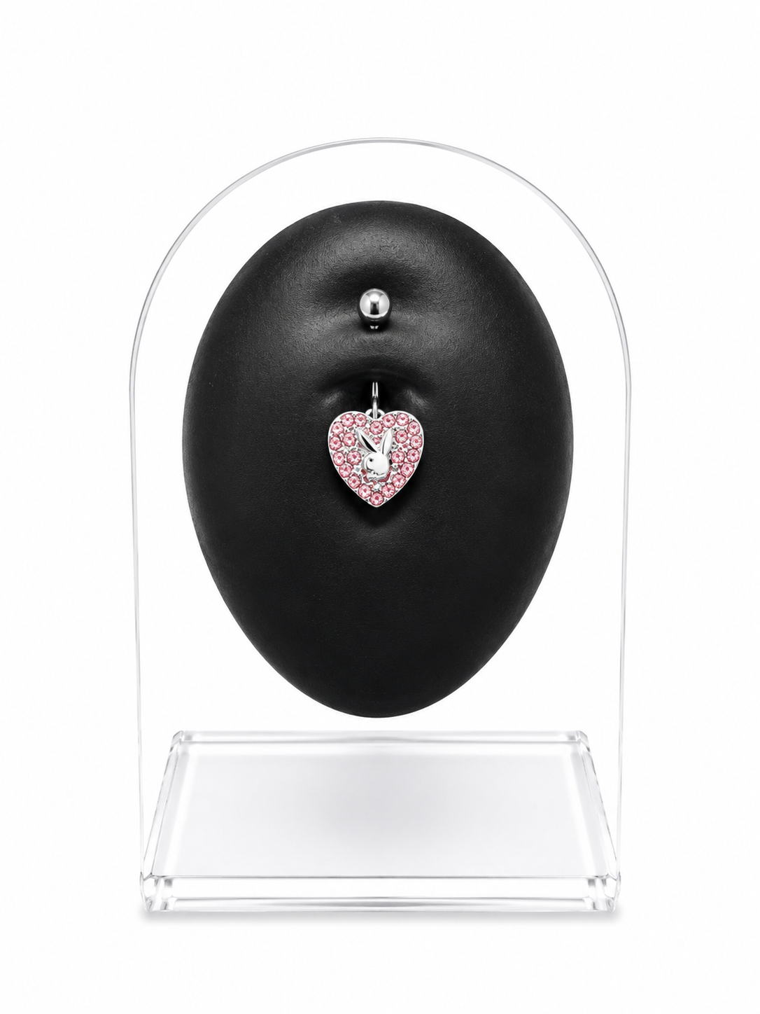 Heart Bunny Belly Piercing