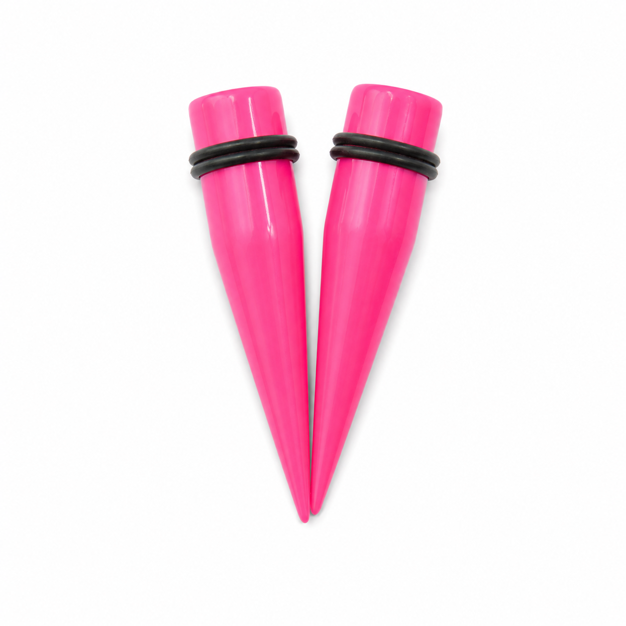 Hot Pink 9/16 Tapers