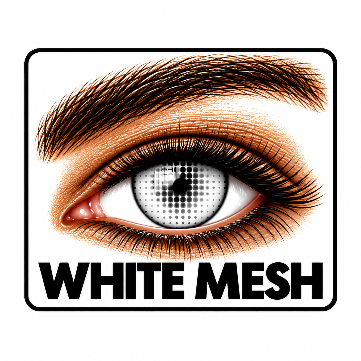 White-Mesh Contacts