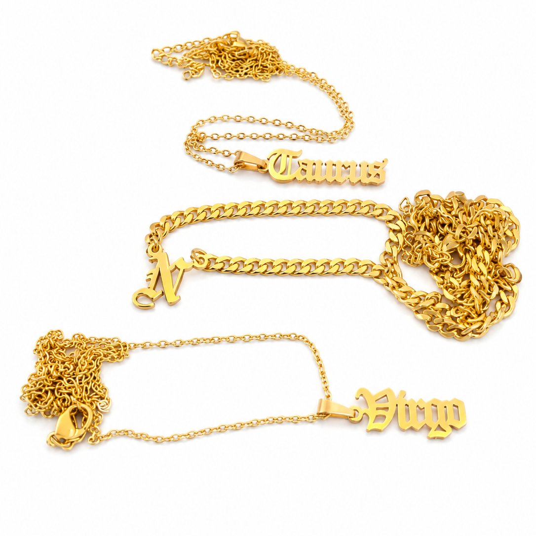 Gold Plated Chains & Pendants