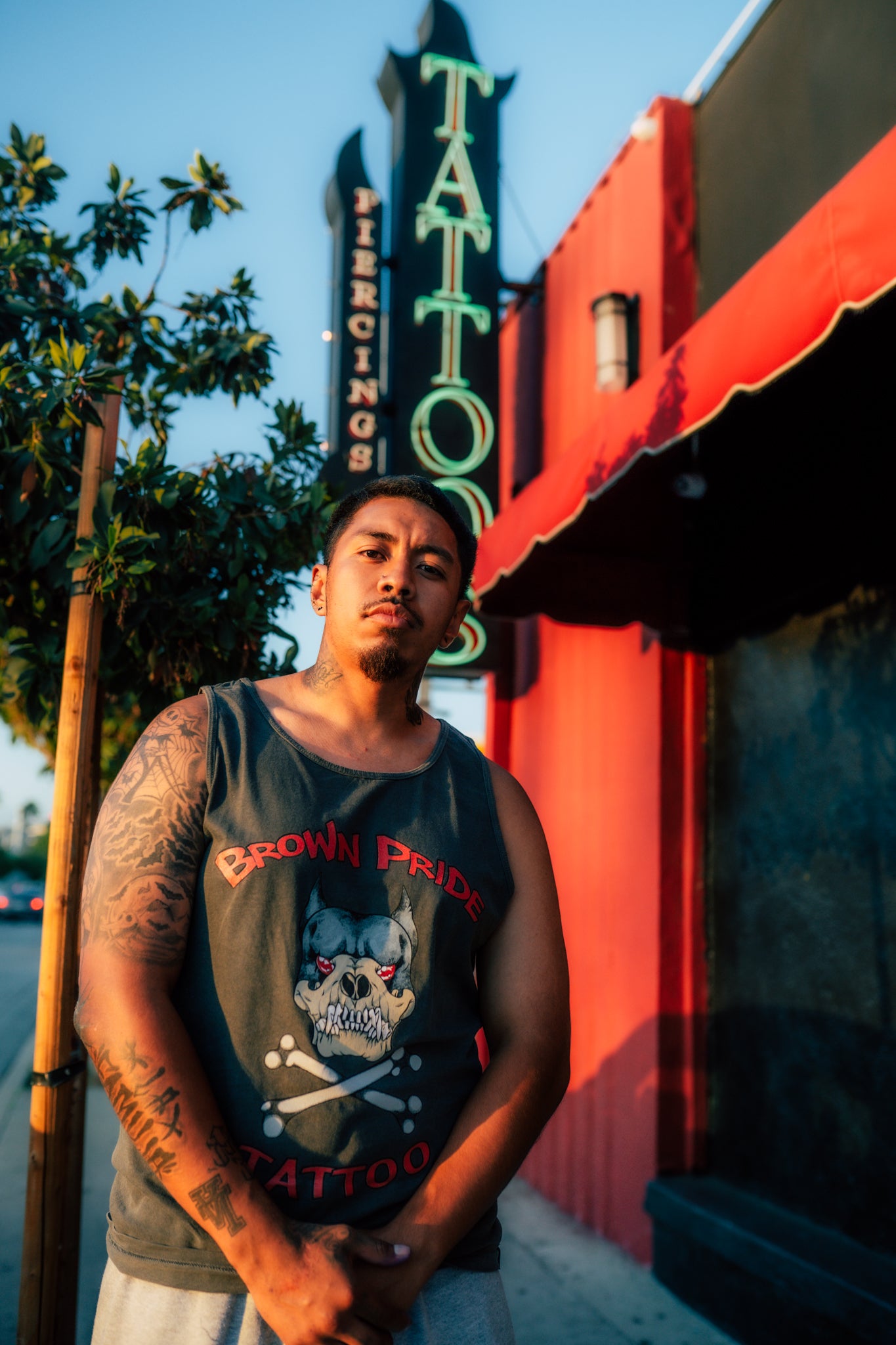 Tattoo Guy Muscle Tee