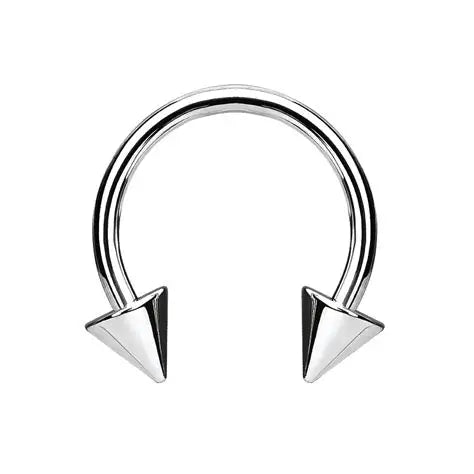 Spiked Silver Septum