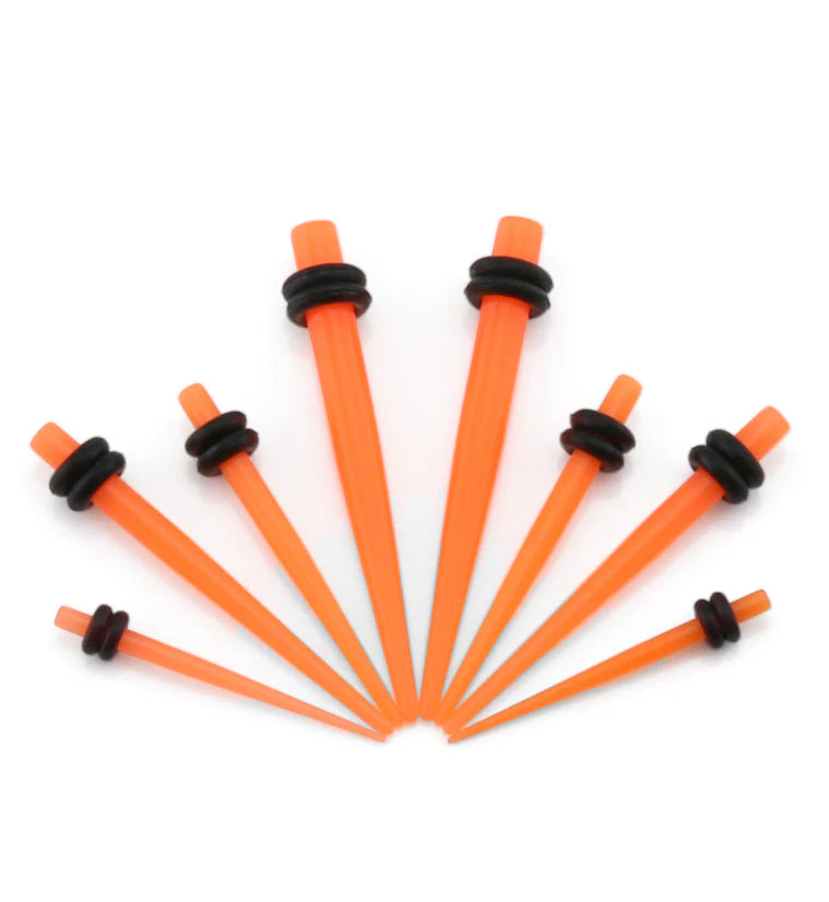 Neon Orange Tapers