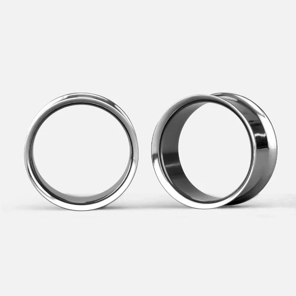 Hollow Silver Plugs