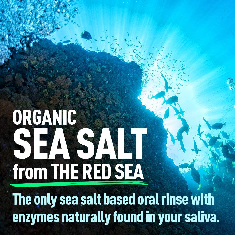 H2O Healing Rinse Sea Salt Oral Care Fresh Lemon