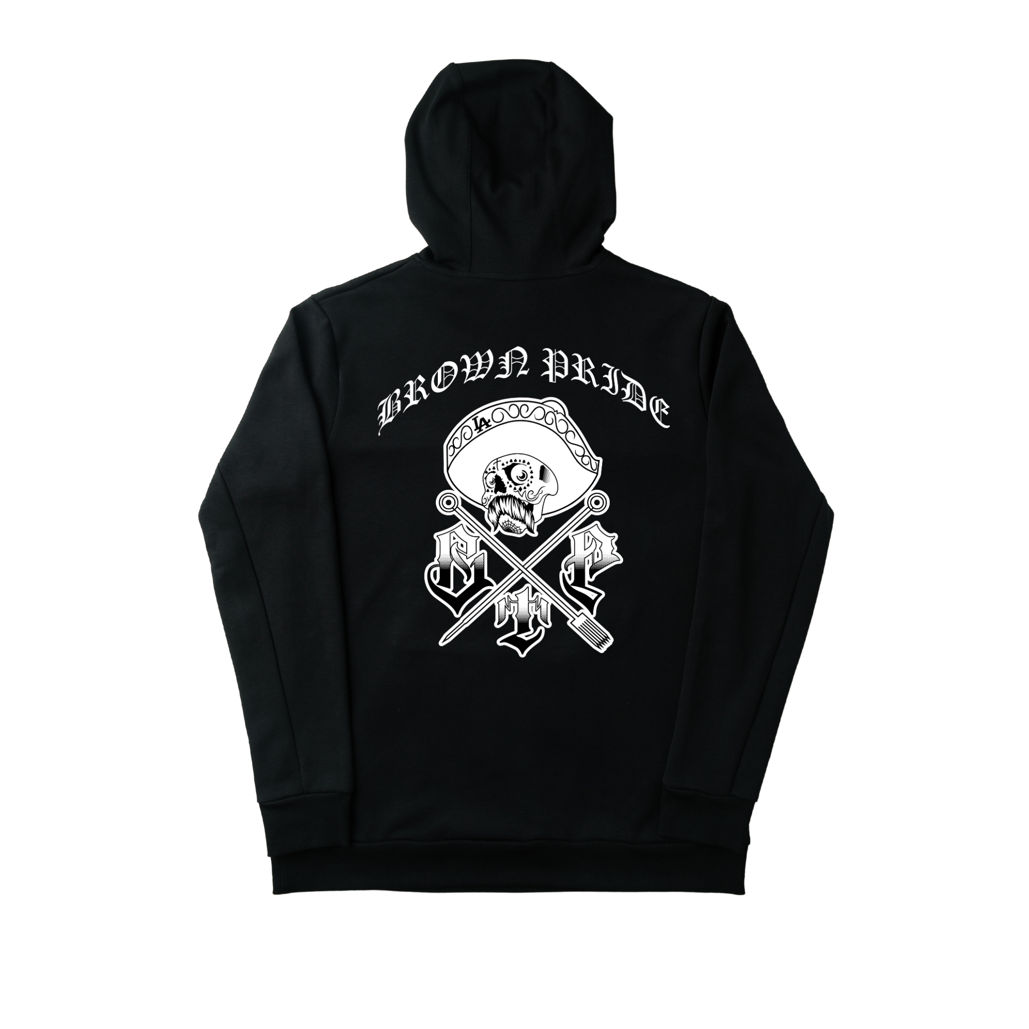 Lightweight Fleece Black Hoodie