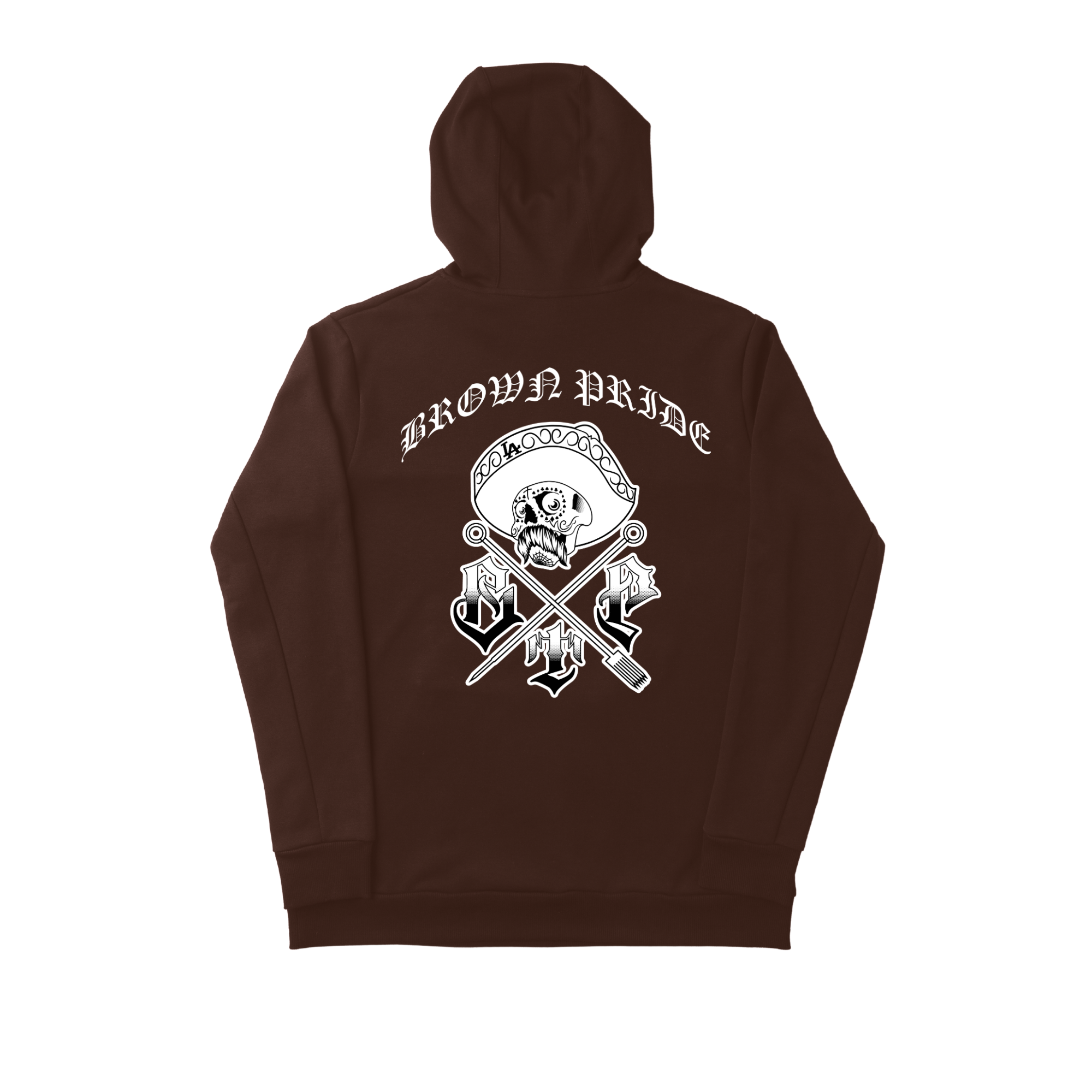 Lightweight Fleece Espresso Hoodie