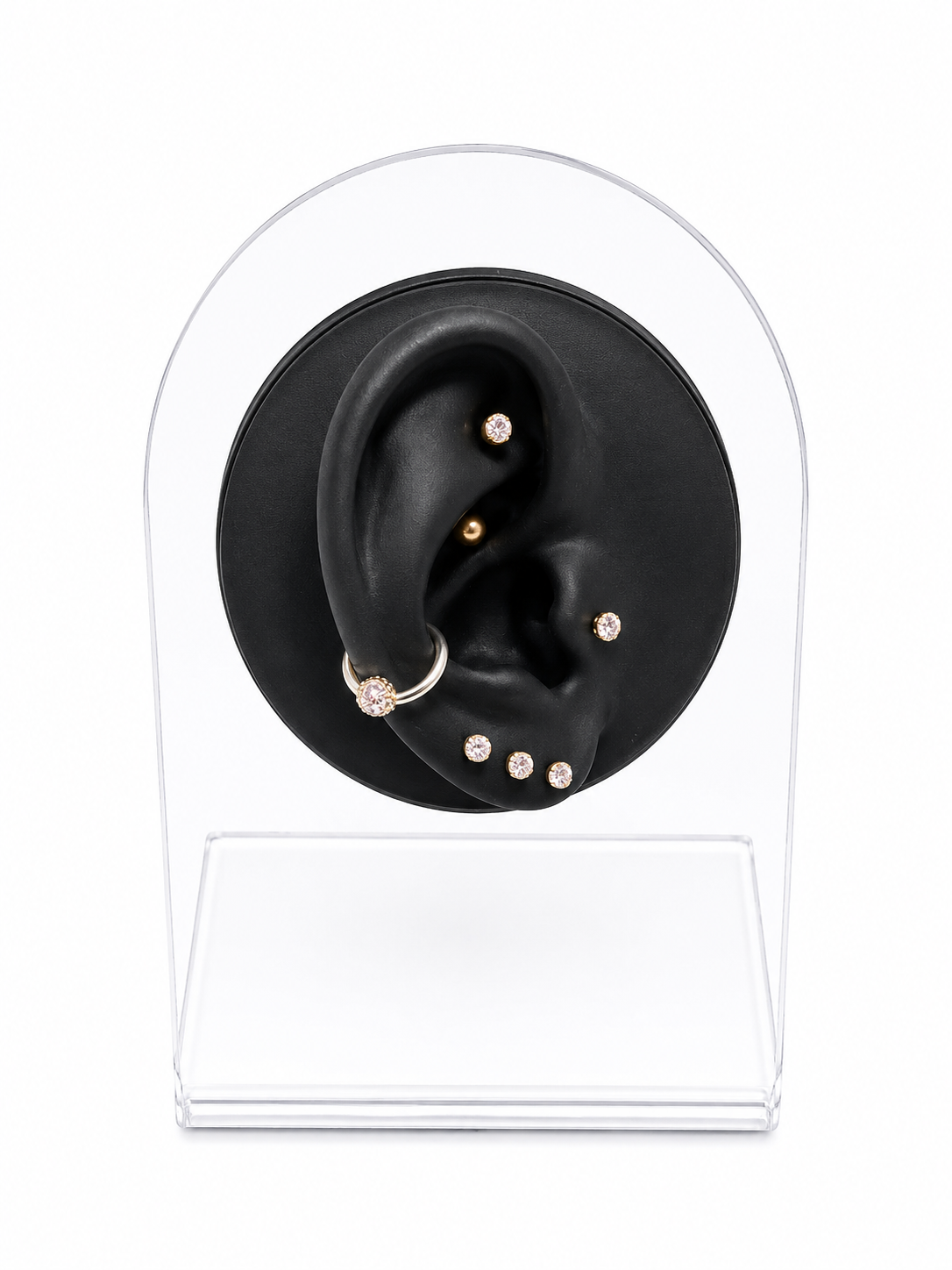 Single Gem Conch Hoop