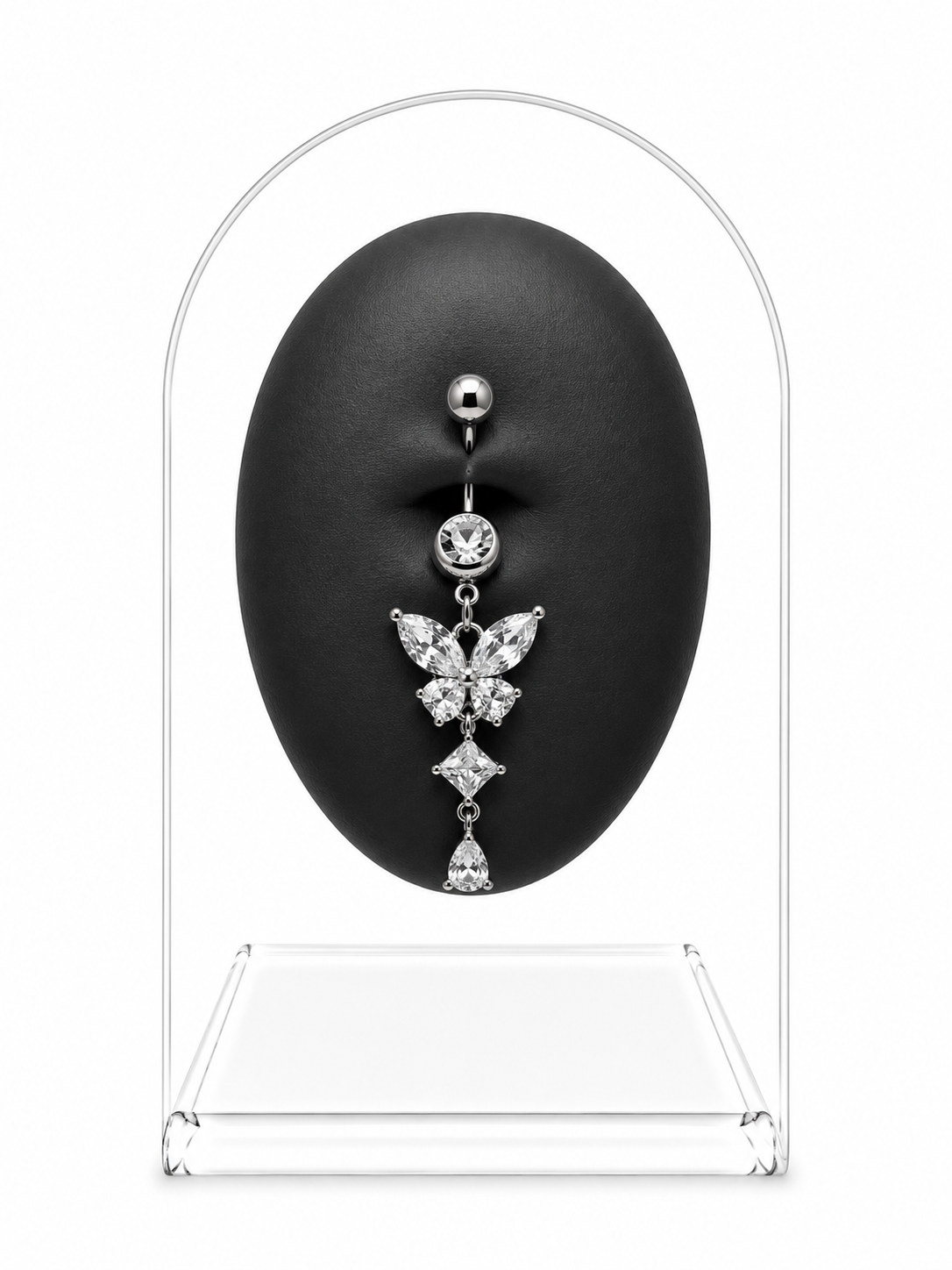 Butterfly Dangle Belly Piercing