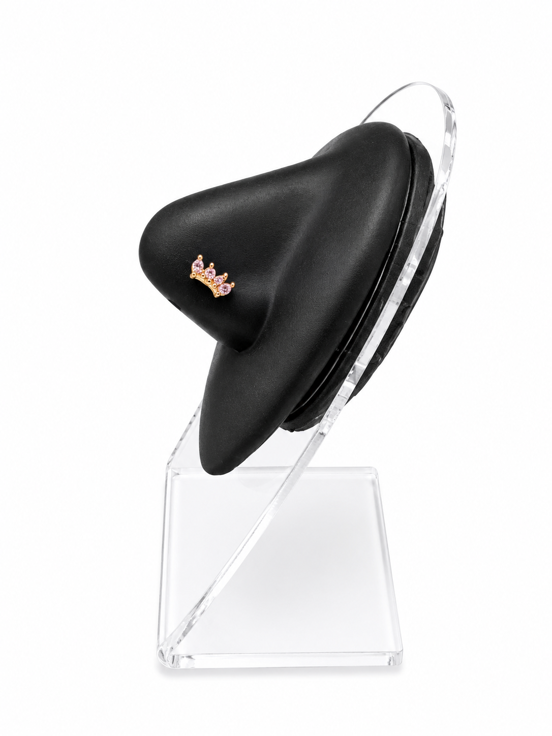 Clustered-Gem Nose Piercing