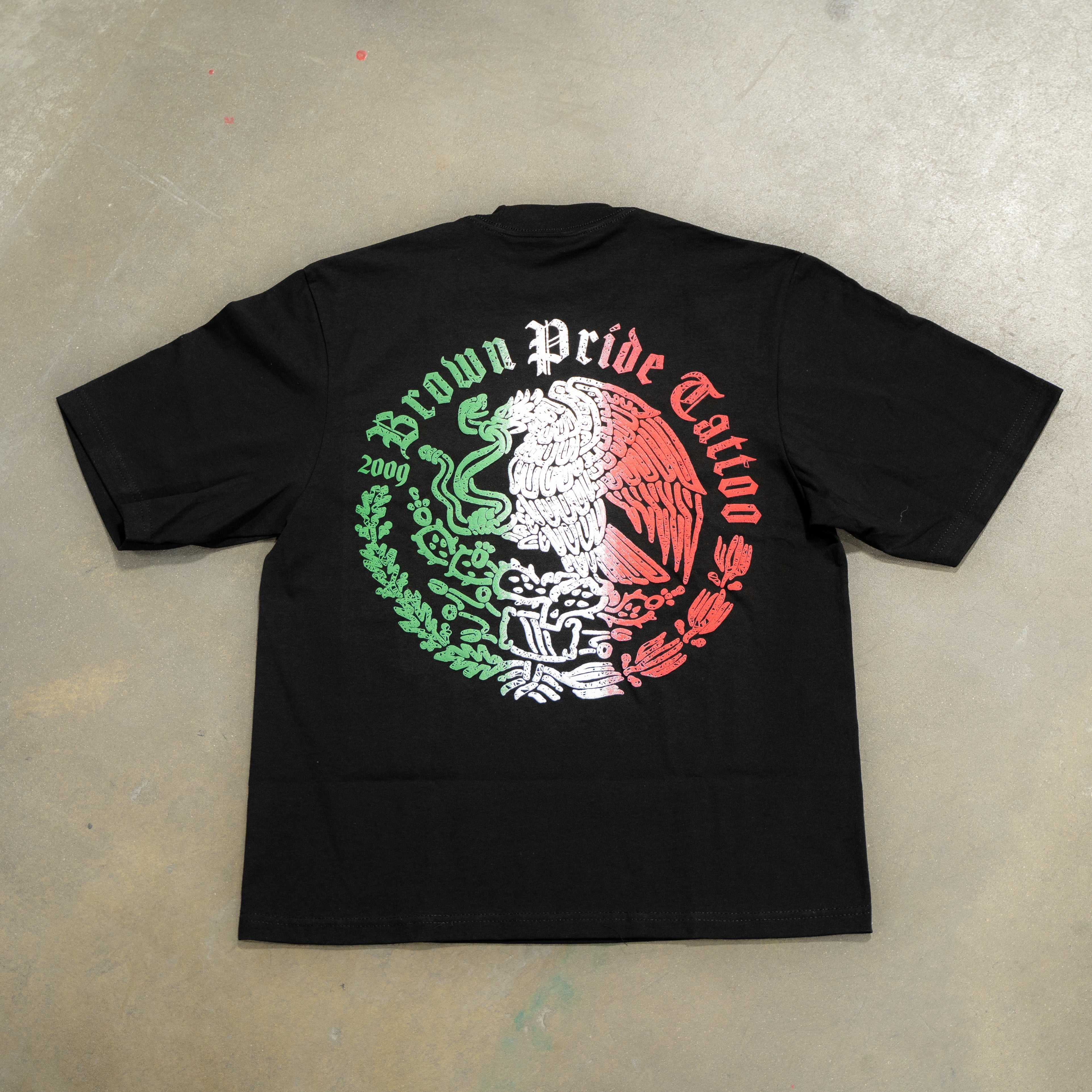 Mexican Aguila Puff Print Tee