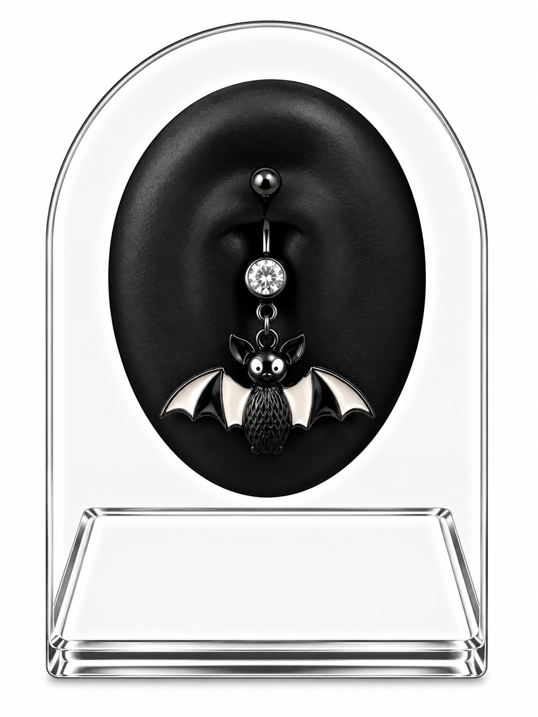 Bat Belly Ring