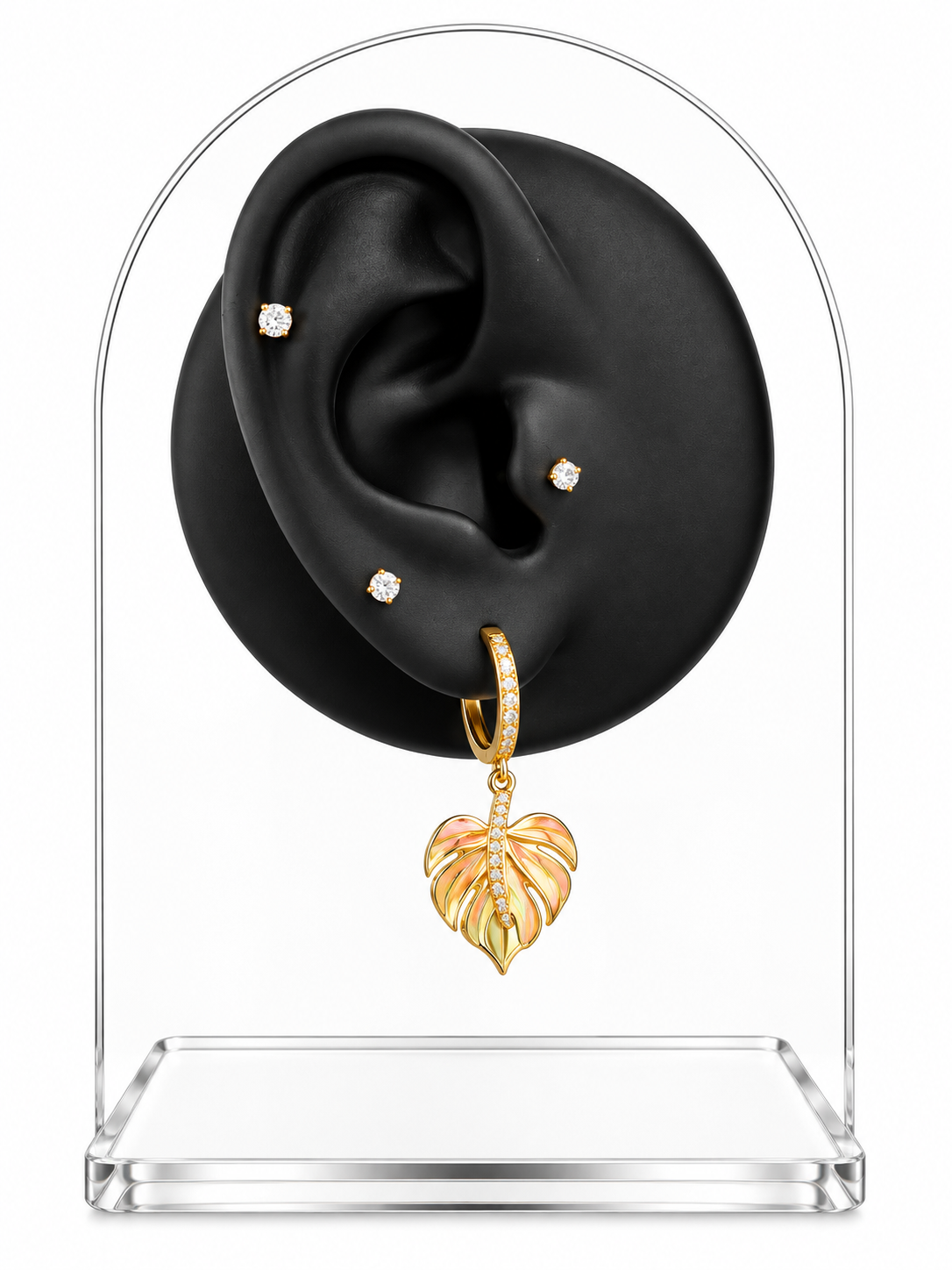 Hanging Leaf Earrings
