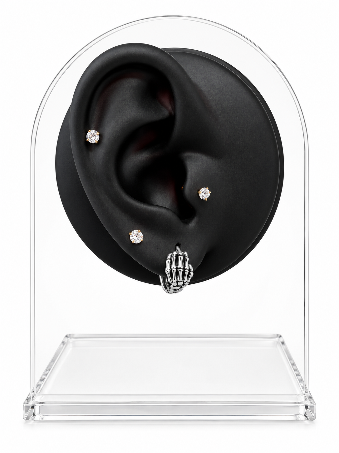 Skull Hands Earrings