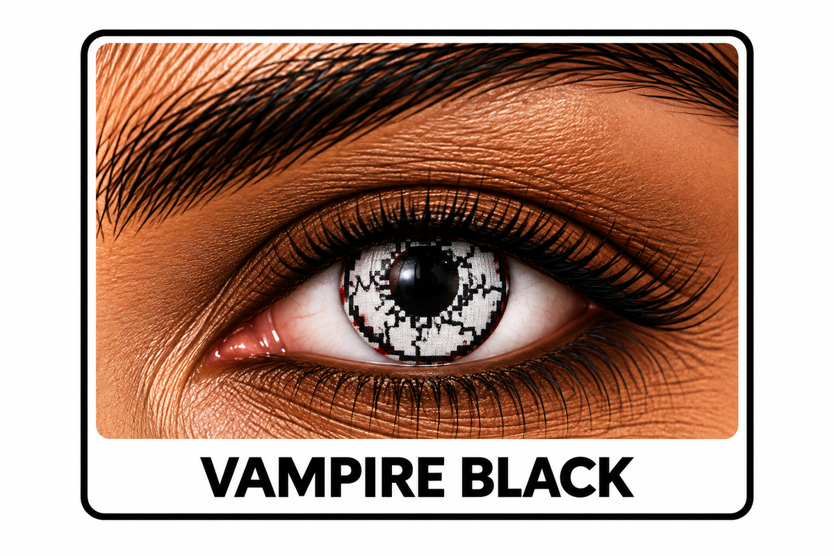 Vampire-Black Contacts