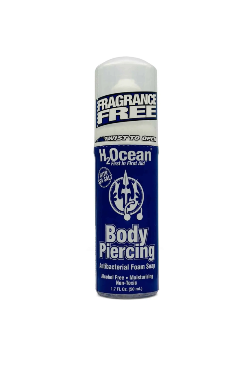 H2Ocean Piercing Aftercare Foam Spray 1.7oz