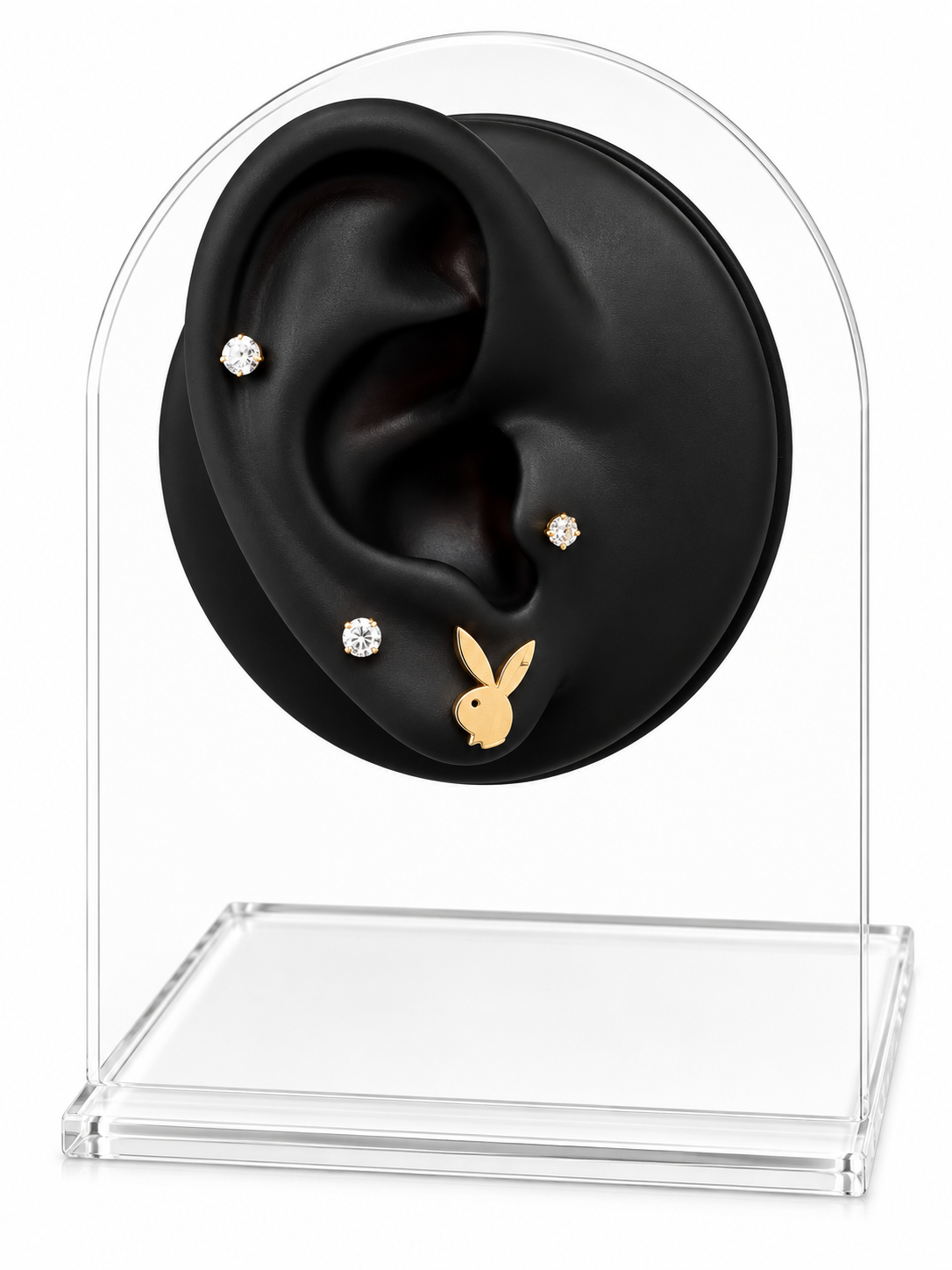Gold Bunny Earring