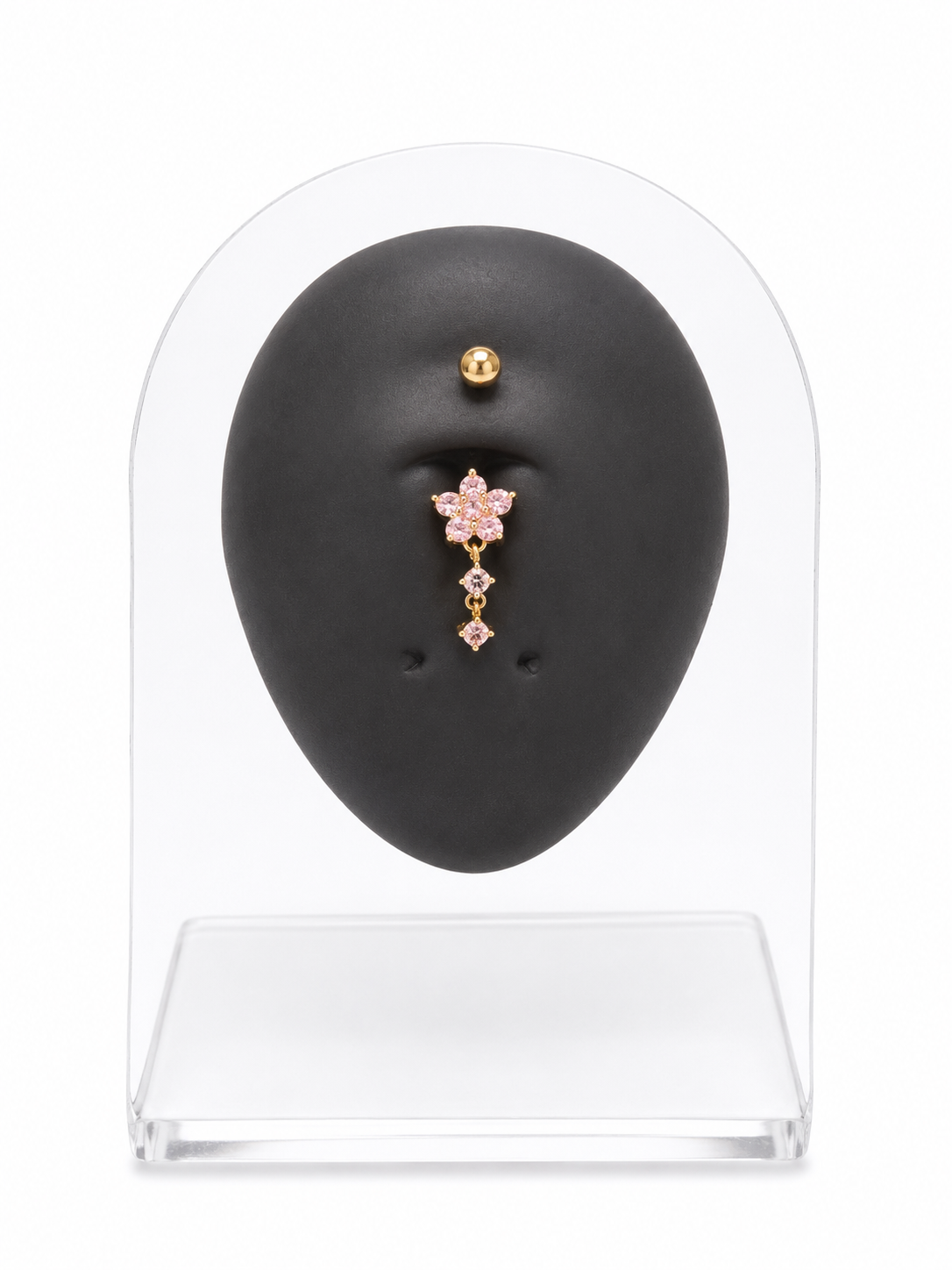 Flower Dangle Belly Piercing
