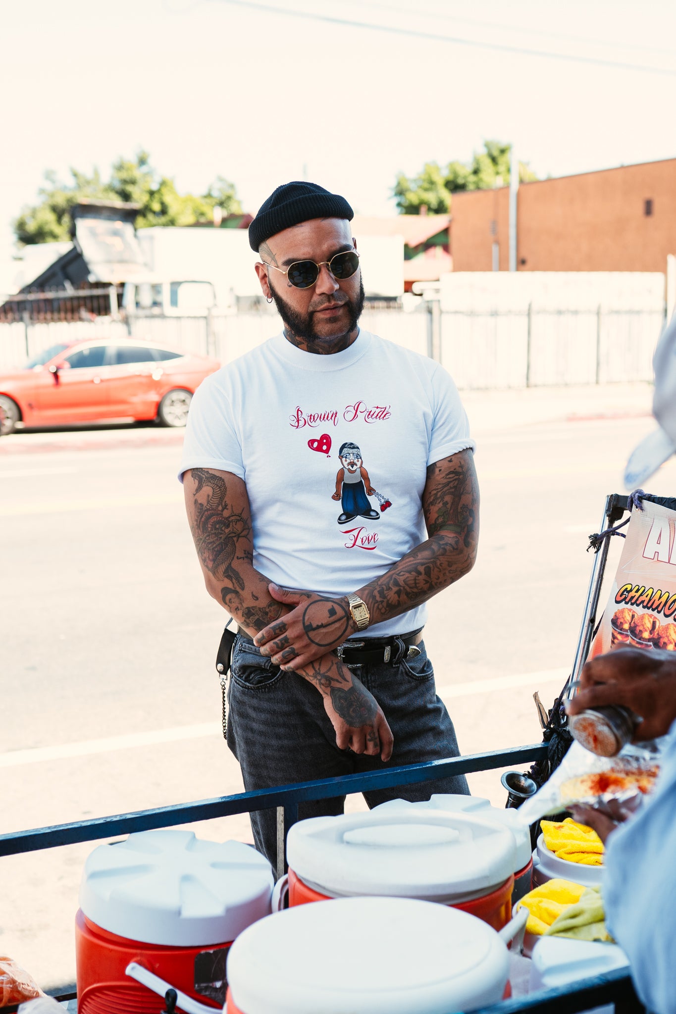 Rose Cholo Tee
