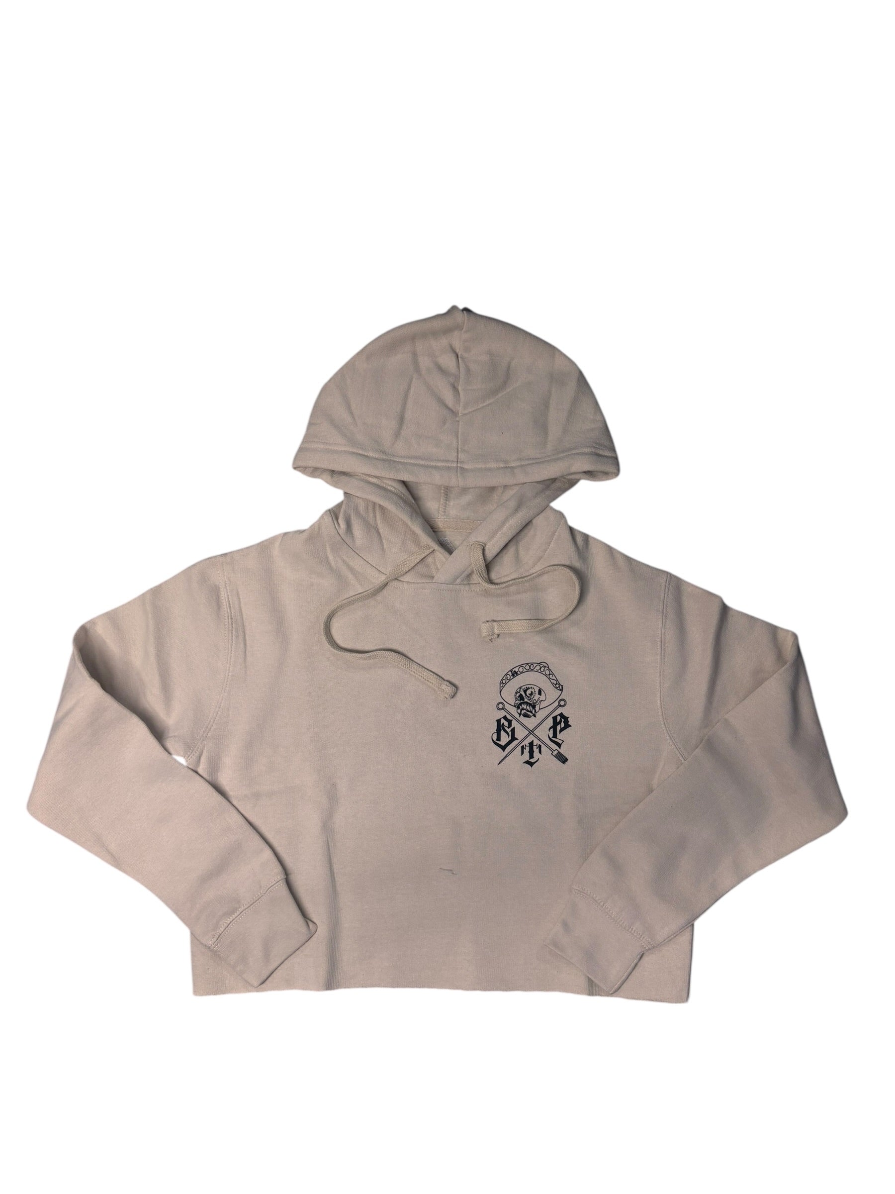Lightweight Fleece Crop Hoodie