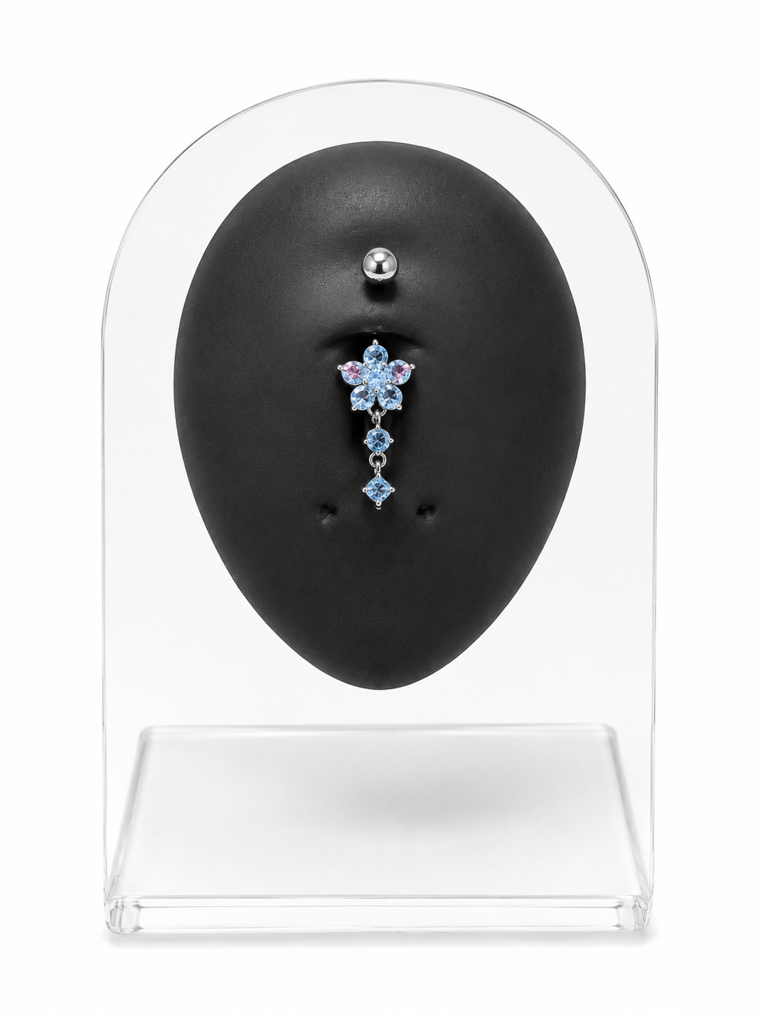 Flower Dangle Belly Piercing