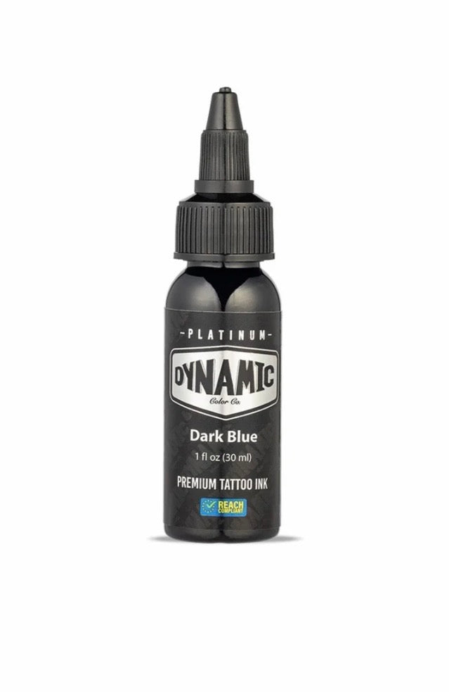Dynamic Platinum Tattoo Ink Dark Blue