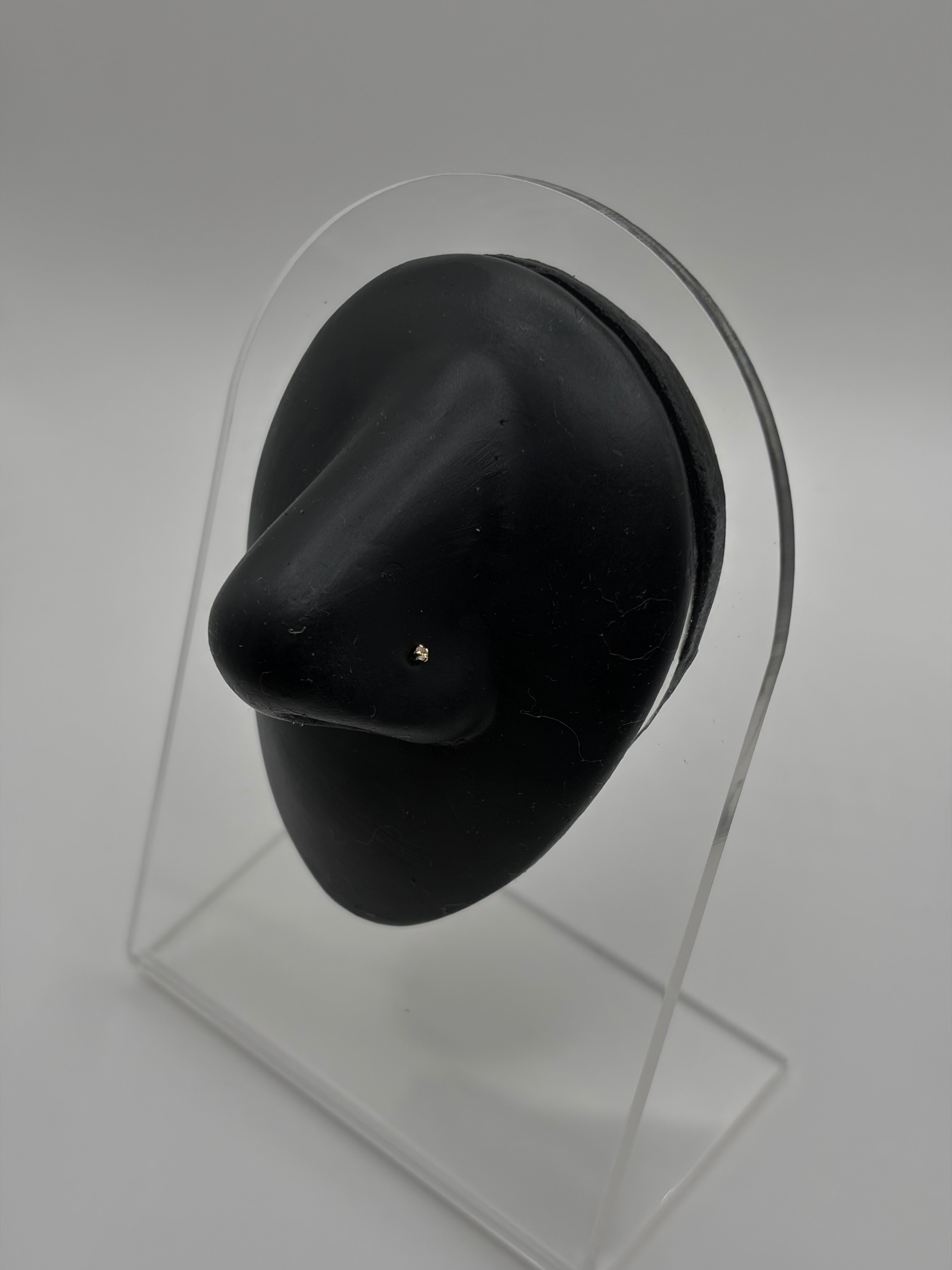 14KT Gold Nose L Shape
