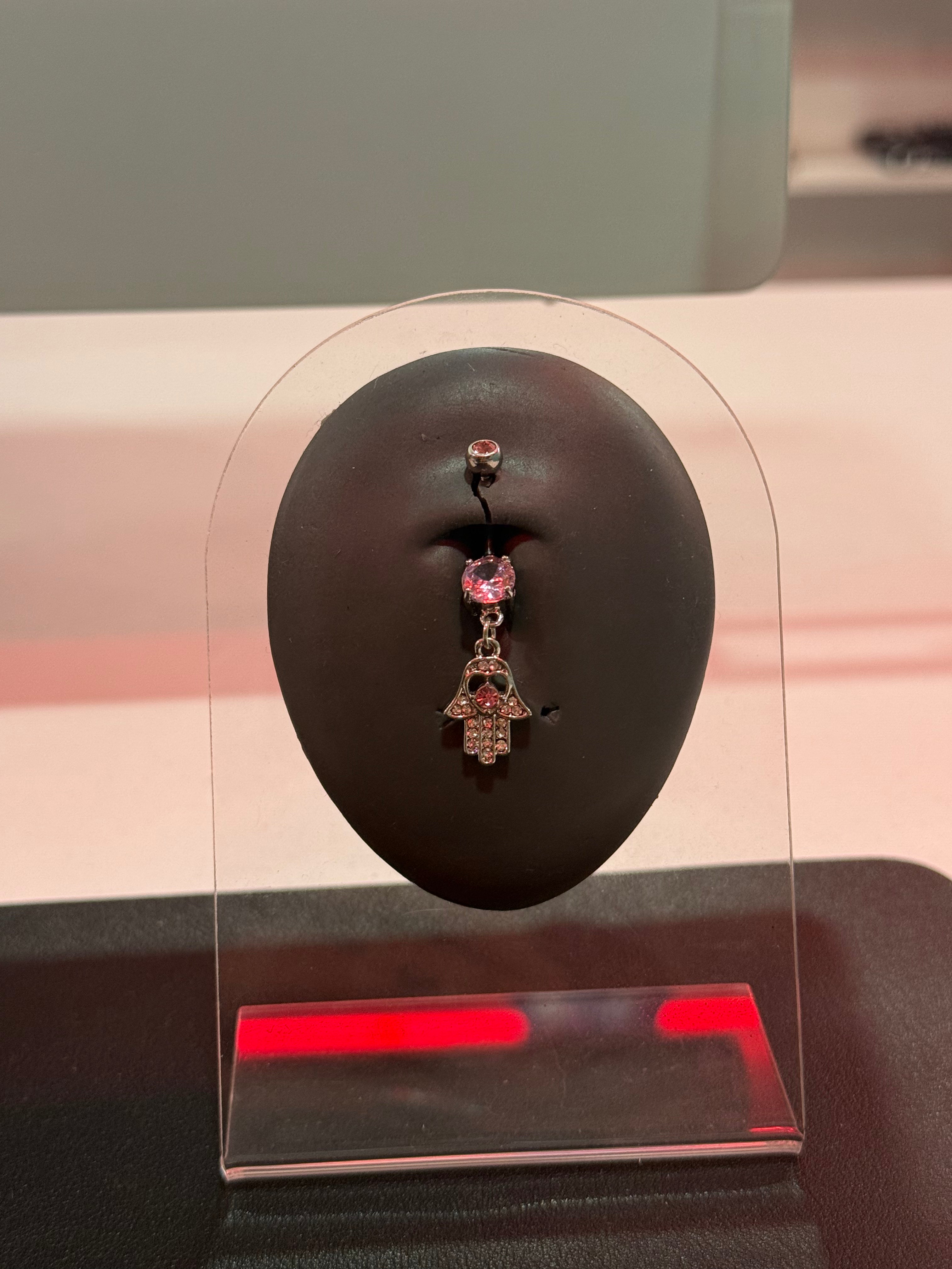 Bedazzled Hamsa Hand Belly