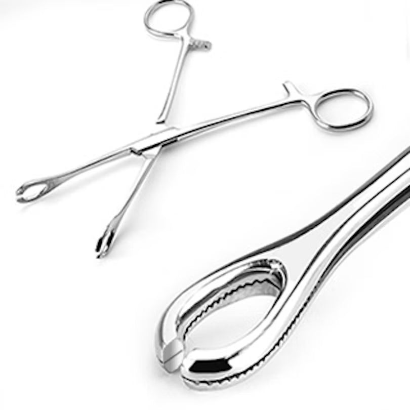 Steel Open-End Forcep