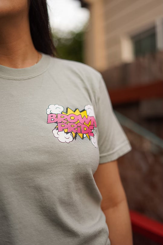 Brown Pride Pow Tee