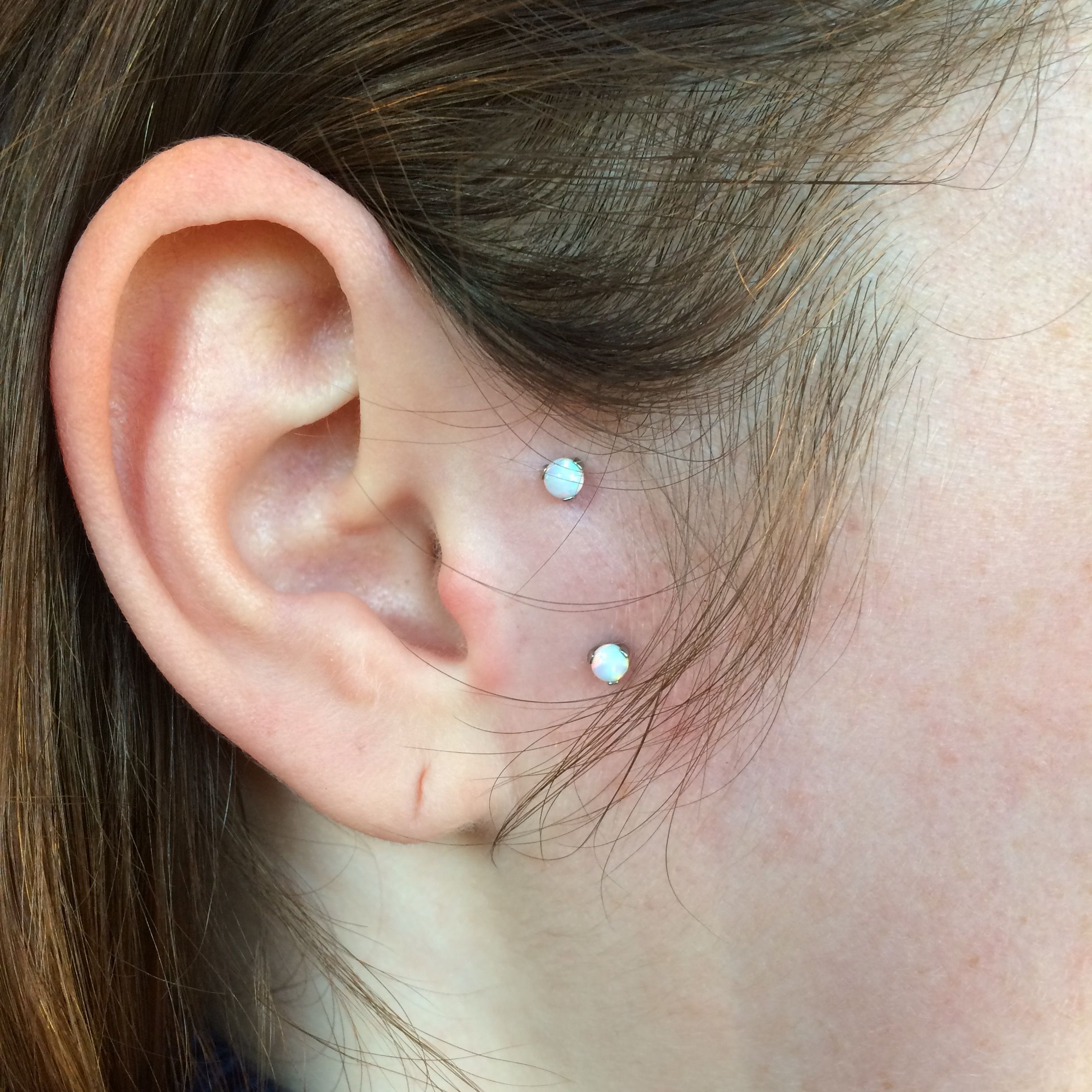Surface Tragus Piercing